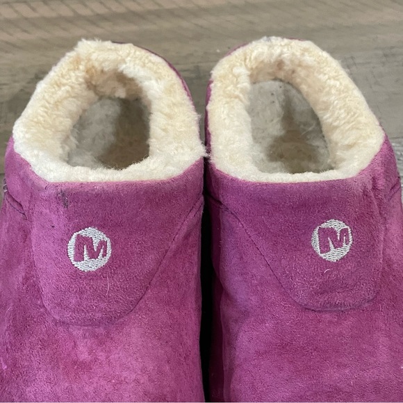 RHUBARB MERRELL Size 9 Sheepskin Lined Clogs - Picture 5 of 8